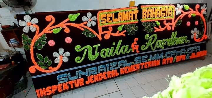 Toko Bunga Papan di Muko Muko